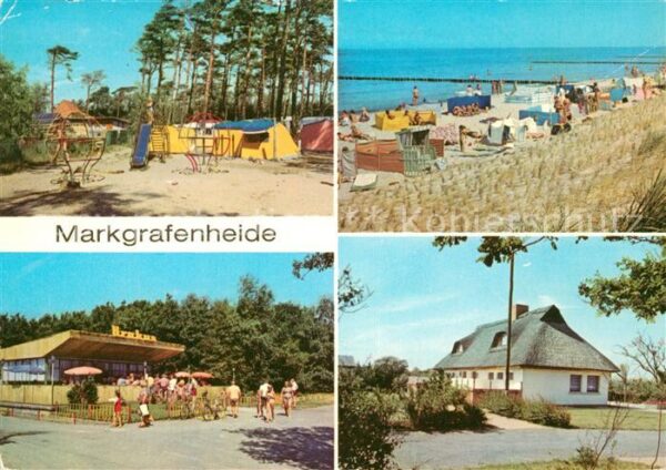 Markgrafenheide Rostock Zeltplatz Strand Strandgaststätte Kraku