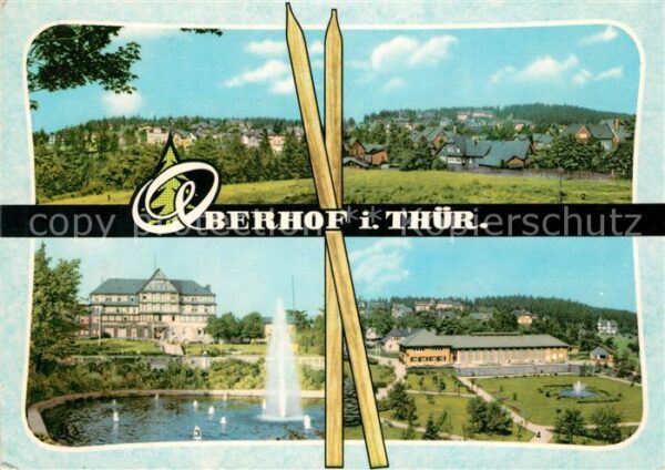 Oberhof Thueringen Ernst Thälmann Haus Haus der Freundscha