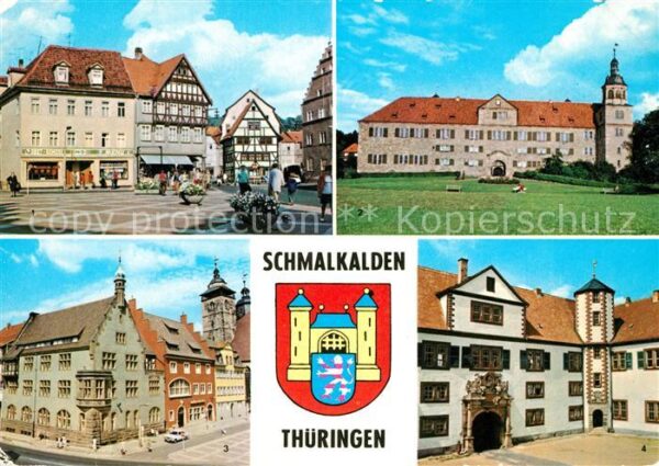 Schmalkalden Altmarkt Schloss Wilhelmsburg Innenhof