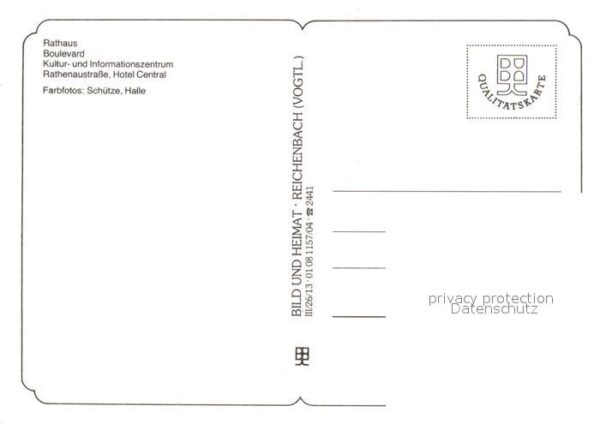 Bitterfeld Rathaus Boulevard Rathenaustraße Hotel – Bild 2