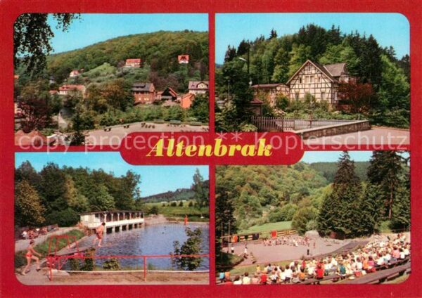 Altenbrak Harz Rolandseck Schwimmbad Waldbühne