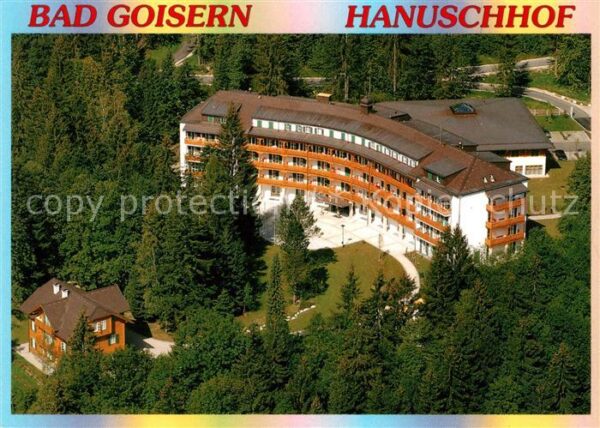 Goisern Salzkammergut Bad Kuranstalt Hanuchhof Flugaufnahme
