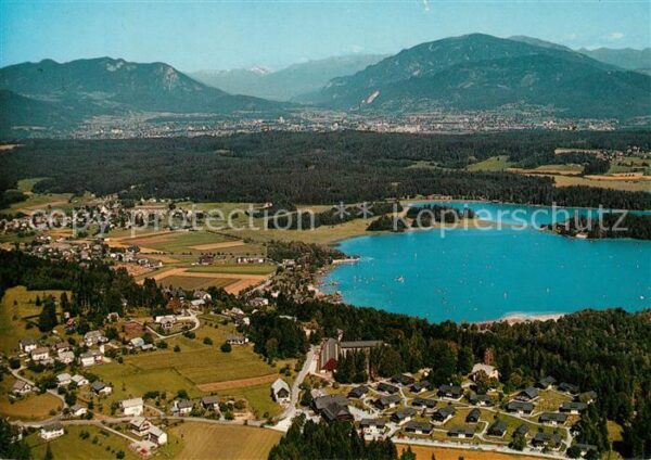 Faak am See Finkenstein Fliegeraufnahme Hoteldorf Schönleiten