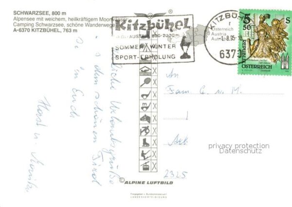Kitzbuehel Tirol Schwarzsee Fliegeraufnahme Kaisergebirg – Bild 2