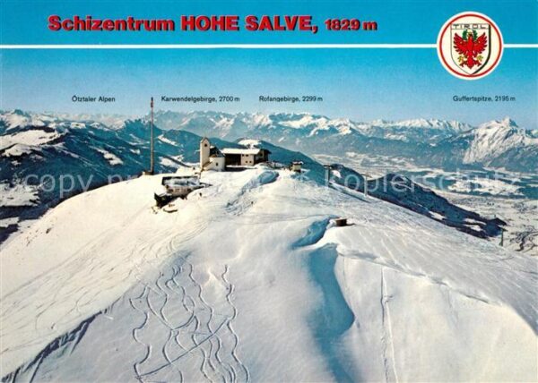 Hohe Salve Skigebiet Winteraufnahme