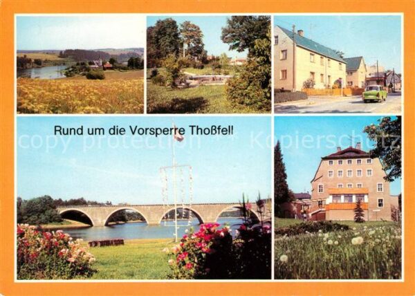 Thossfell Vorsperre Parkanlage Zobes Autobahnbrüc
