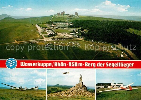 Wasserkuppe Rhoen Berg der Segelflieger