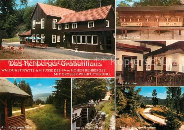 Andreasberg Harz St Waldgaststätte Rehberger Grabenhaus