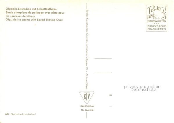 Innsbruck Olympia Eisstadion Schnellaufbahn – Bild 2