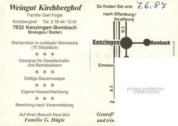 Bombach Weingut Kirchberghof – Bild 2
