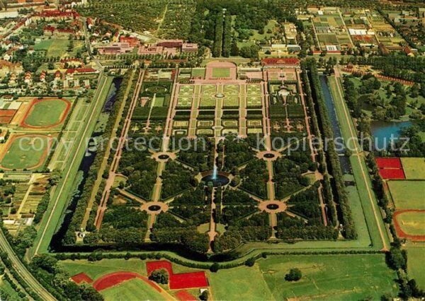 Herrenhausen Hannover Fliegeraufnahme Großer Garten