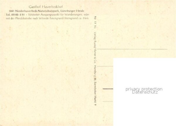 Niederhaverbeck Haverbeckhof Gasthof – Bild 2
