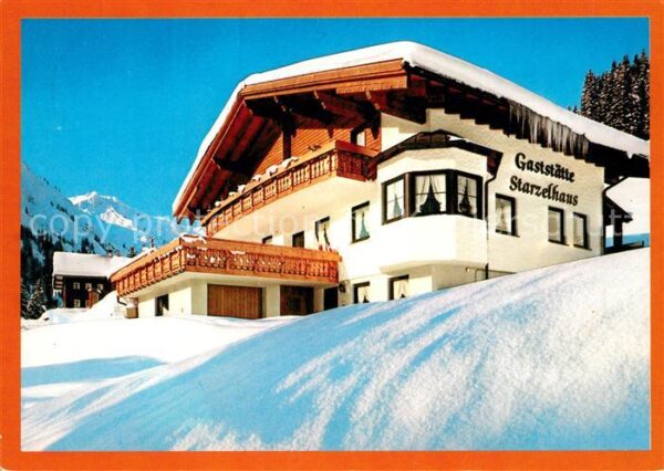 Baad Mittelberg Kleinwalsertal Gasthof Pension Starzelhaus