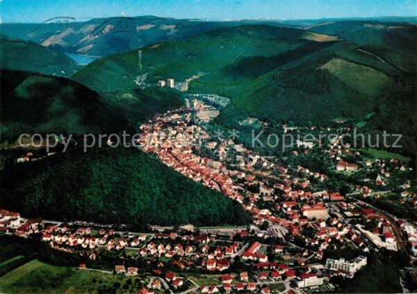 Bad Lauterberg Fliegeraufnahme Odertalsperre