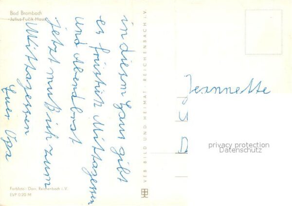 Bad Brambach Julius Fucik Haus – Bild 2