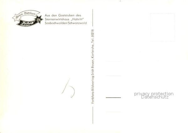 Sasbachwalden Sternenwirtshaus Hohritt Gaststube – Bild 2