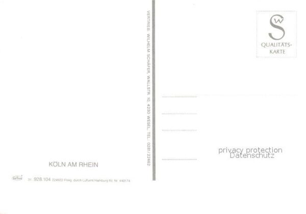 Koeln Rhein Fliegeraufnahme – Bild 2