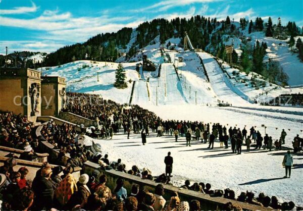 Garmisch-Partenkirchen Olympia Skistadion Winter