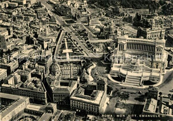 Roma Rom Fliegeraufnahme Monument Vittorio Emanu