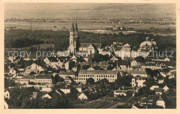 Klosterneuburg Stift Klosterneuburg im Gesamtbild der