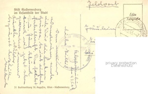 Klosterneuburg Stift Klosterneuburg im Gesamtbild der – Bild 2