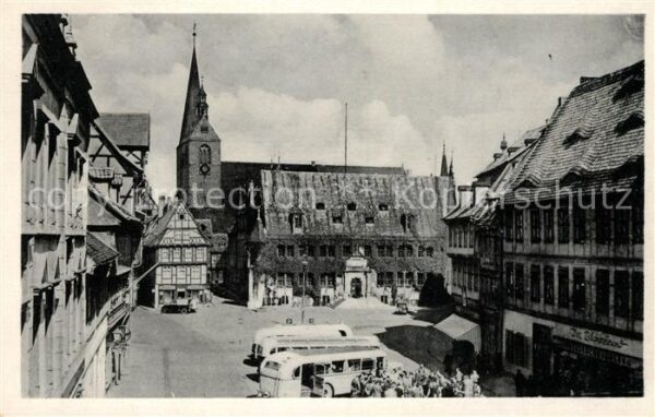 Quedlinburg Markt Kirche Altstadt