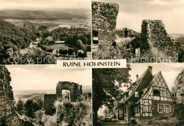 Neustadt Harz Ruine Hohnstein Burggaststätte Landscha