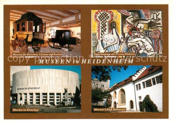 Heidenheim Brenz Museen der Stadt Kutschen Kunst Schloss