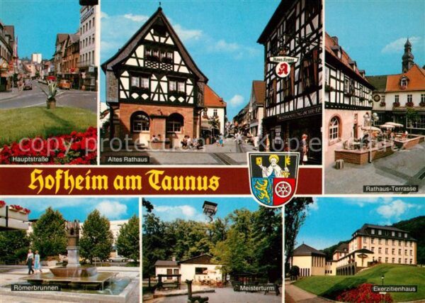Hofheim Taunus Hauptstrasse Altes Rathaus Fachwerkhaus