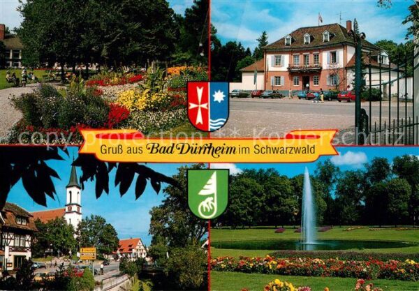Bad Duerrheim Sole Heilbad Kurort im Schwarzwald Kurp