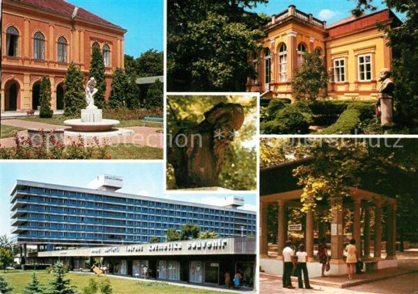 Balatonfuered Hotel Annabella Denkmal Büste Statue Sc