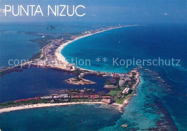 Cancun Punta Nizuc vista aerea