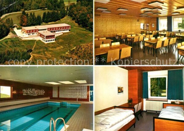 Dinkelscherben Kreisjugendheim Hallenbad Fremdenzimmer