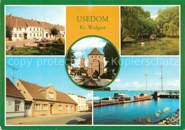 Usedom Platz des Friedens Wässering Klubhaus A
