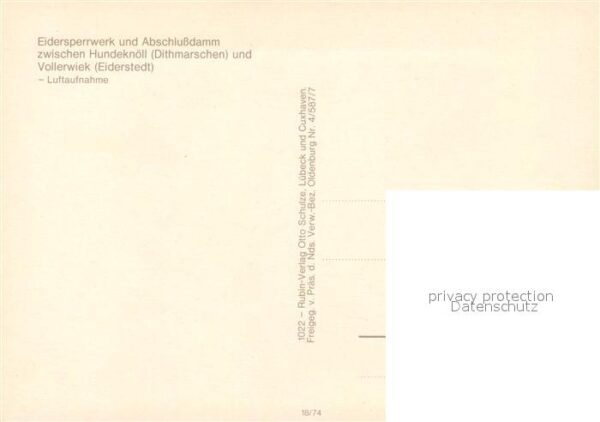 Vollerwiek Eidersperrwerk und Abschlussdamm Fliege – Bild 2