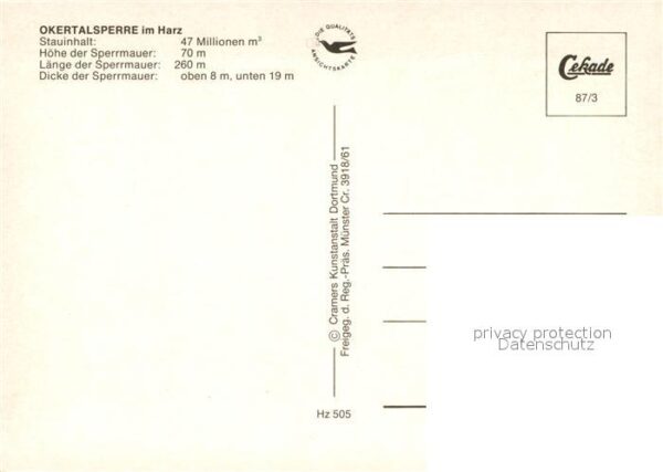 Okertalsperre Fliegeraufnahme – Bild 2