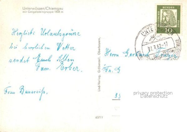 Unterwoessen mit Geigelsteingruppe Fliegeraufnahme – Bild 2
