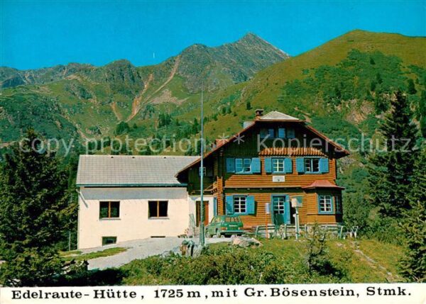 Edelrautehuette mit Grossem Bösenstein