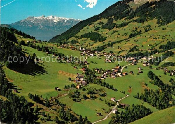 Raggal Grosswalsertal gegen Schweizer Berge