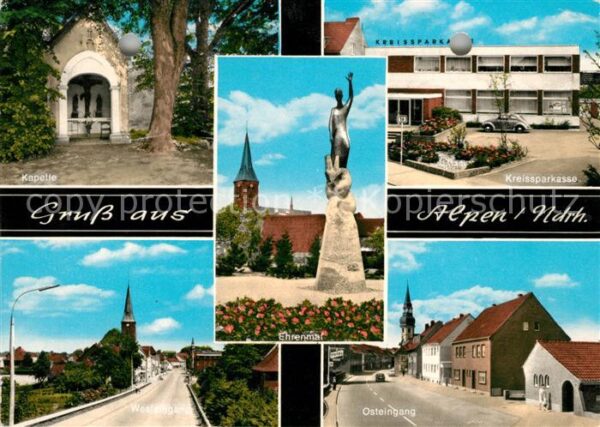 Alpen Kapelle Kreissparkasse Ehrenmal Westein