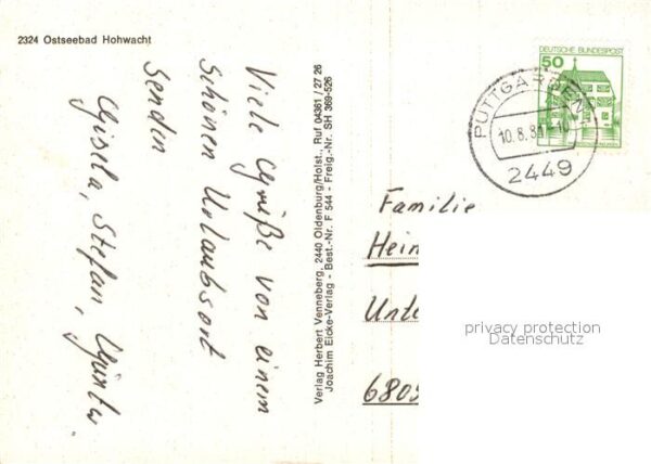 Hohwacht Ostseebad Fliegeraufnahme – Bild 2