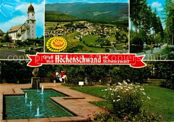 Hoechenschwand Teilansichten Kurort im Schwarzwald Kir