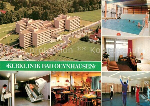 Bad Oeynhausen Kurklinik Hallenbad Kuranwendung Gymast