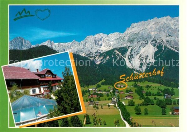 Ramsau Dachstein Steiermark Pension Schütterhof Panorama Dachsteing