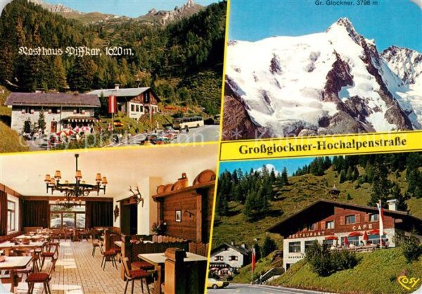 Fusch Grossglocknerstrasse Rasthaus Piffkar Grossglockner Hohe Tau