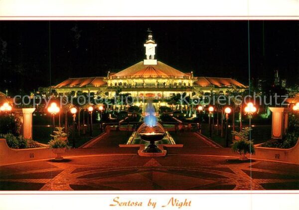 Singapore Sentosa by night