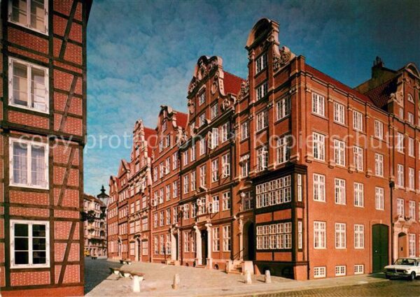 Hamburg Alt Hamburger Bürgerhäuser Peterstrasse