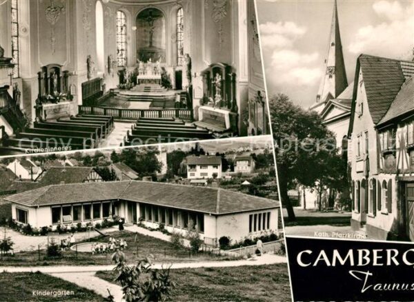 Camberg Bad Kneippheilbad Kirche Inneres Kindergart