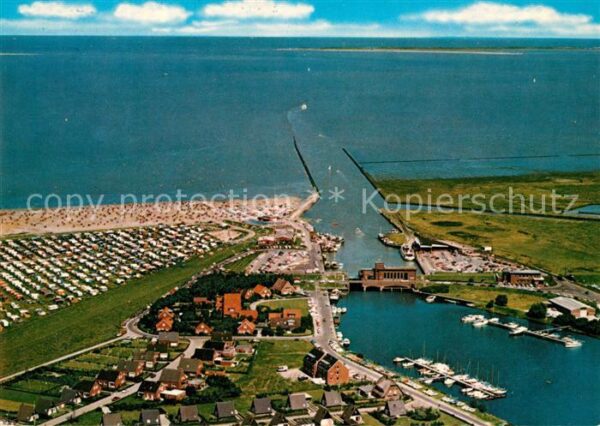 Carolinensiel Ostfriesland Nordseebad Fliegeraufnahme