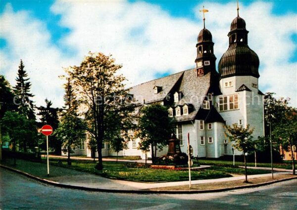 Clausthal-Zellerfeld Marktkirche zum Heiligen Geist Grösste
